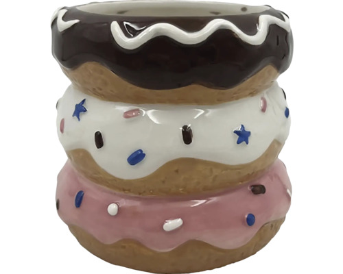 Ghiveci de flori în formă de trei gogoși stivuite