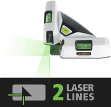 Laser în cruce Laserliner cu două linii laser