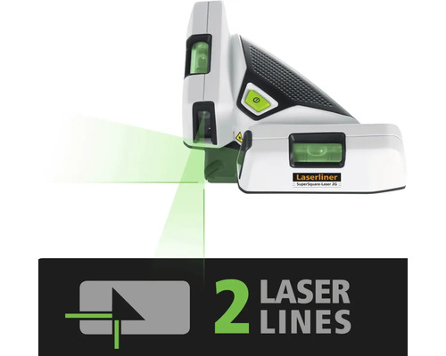 Laser în cruce Laserliner cu două linii laser