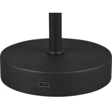 Baza unei lămpi de masă cu port USB-C