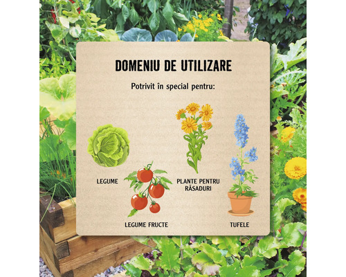 Domeniu de utilizare: Potrivit pentru legume, legume fructe, răsaduri și tufe.