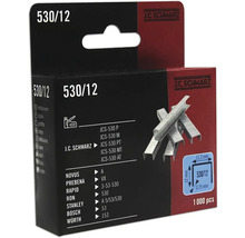 Capse zincate Jc Schwarz 530/12mm, 1000 buc.