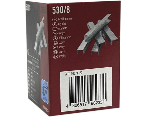 Pachet de capse 530/8
