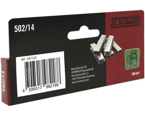 Capse J C Schwarz tip 502/14, 500 bucăți