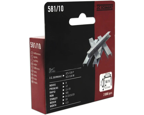 Capse J.C. Schwarz tip 581/10, pachet de 2000 bucăți