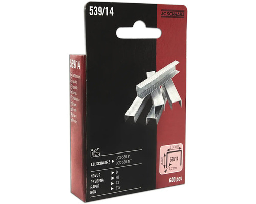 Capse J.C. Schwarz 539/14, 600 bucăți