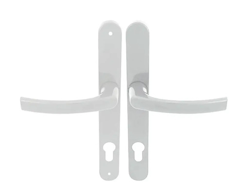 Set clanțe cu plăcuță lungă pentru uși de interior