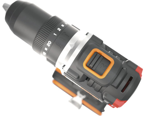 Mașină de înșurubat cu acumulator, prim-plan