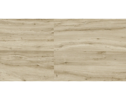 Panouri cu aspect de lemn și suprafață canelată