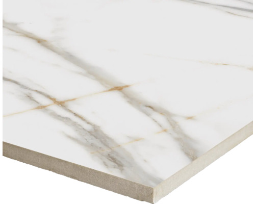 Placă ceramică cu aspect de marmură