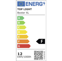 Aplică LED exterior Boxter XL 12W 1200 lumeni IP65, alb