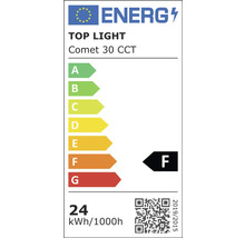 Etichetă energetică a mărcii Top Light pentru Comet 30 CCT cu clasa de eficiență energetică F