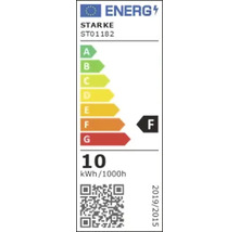 Aplică LED exterior Starke 2x5W 700 lumeni IP54, negru/auriu