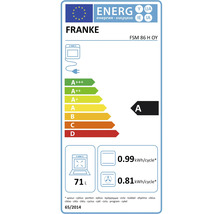 Etichetă energetică Franke FSM 86 H OY