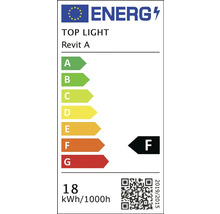 Etichetă energetică Top Light Revit A cu clasa de eficiență energetică F