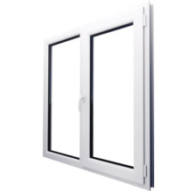 Fereastră din plastic cu două canaturi