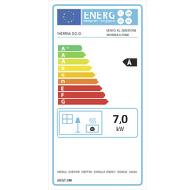 Etichetă energetică pentru Vento XL Limestone cu clasa de eficiență energetică A și 7,0 kilowați
