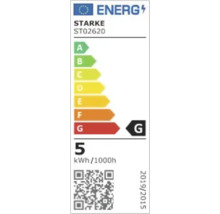 Etichetă energetică Starke ST02620 cu clasa de eficiență energetică G