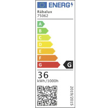 Plafonieră cu LED integrat Rabalux Luvia 36W 2900 lumeni 4000K, albă