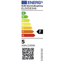 Etichetă energetică ELBI Electric&Lighting EL0058346 cu clasa de eficiență energetică F