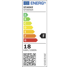 Panou cu LED integrat Starke 18W 1440 lumeni 22x22 cm, montaj aplicat, lumină rece