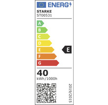 Corp iluminat cu LED integrat Starke 40W 3500 lumeni, lumină rece, protecție la umiditate