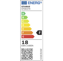 Spot încastrat fix cu LED integrat Starke 18W 1440 lumeni, 6500K, Ø220mm, alb