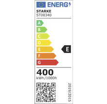 Proiector LED exterior Starke 400W 52000 lumeni IP65, lumină rece, negru