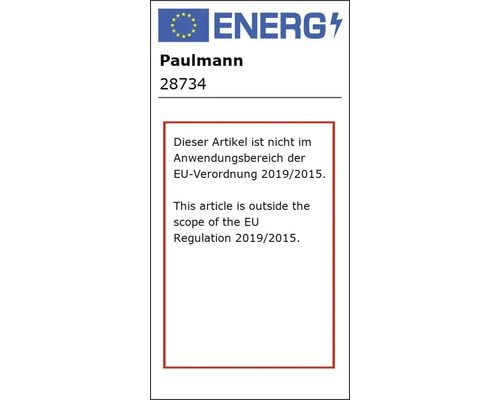 Sigla Paulmann. Acest articol nu intră sub incidența Regulamentului UE 2019/2015.