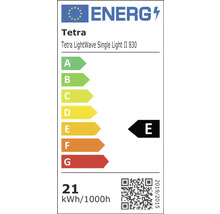 Etichetă energetică pentru Tetra LightWave Single Light II 830 cu clasa de eficiență energetică E