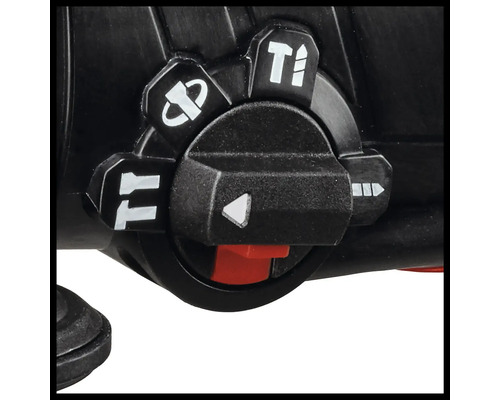 Buton de reglare pe un ciocan rotopercutor pentru diferite moduri de operare