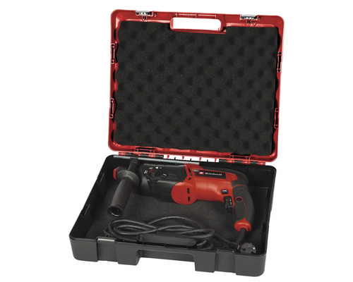 Ciocan rotopercutor Einhell în cutia de scule deschisă