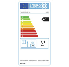 Etichetă energetică A+ cu 7,1 kilowați