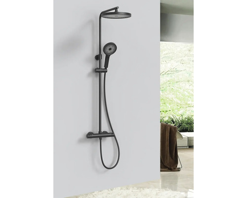 Coloană de duș cu duș fix și duș de mână pentru baie