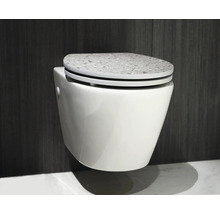 WC suspendat cu capac de toaletă