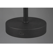 Detaliu al bazei lămpii cu port USB-C