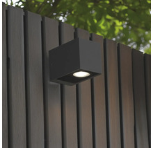 Aplică LED exterior Hunter 4W 290 lumeni IP54, negru