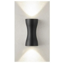 Aplică LED exterior Dena 12W 974 lumeni IP54, negru