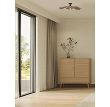 Plafonieră Corvo E27 max. 1x40W Ø80cm, sisal