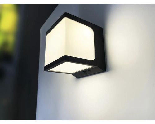 Lumină de perete neagră strălucitoare