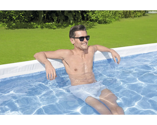 Piscină cu cadru metalic Bestway 404x201x100 cm capacitate | HORNBACH