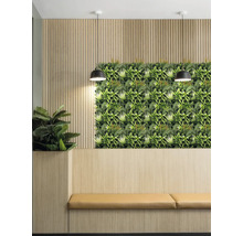 Panou decorativ plante artificiale Fire 38x38 cm