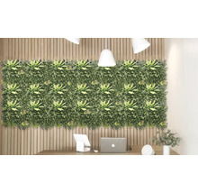 Panou decorativ plante artificiale Meadow 38x38 cm