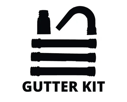 Set jgheaburi cu țevi și fitinguri