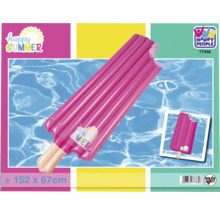 Saltea gonflabilă în formă de înghețată, cu dimensiunile 152 x 67 centimetri