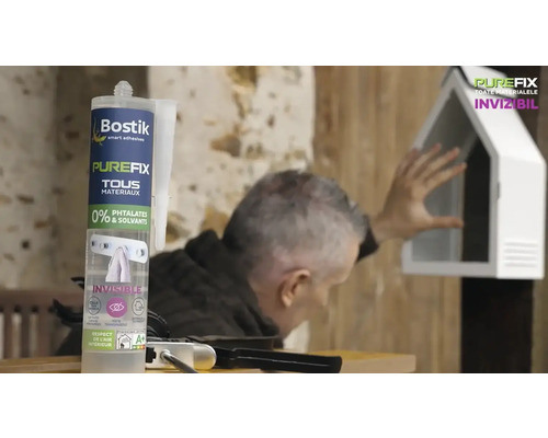 Tub de adeziv de montaj Bostik Purefix pentru toate materialele