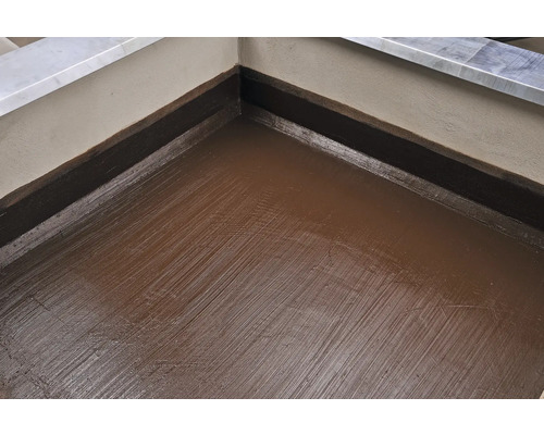 Etanșare pe un balcon sau terasă.