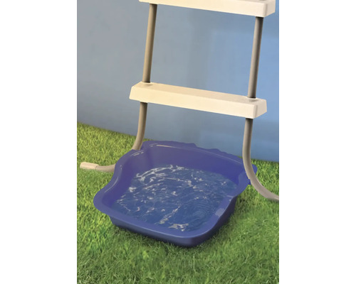 Cadă pentru picioare pentru scara piscinei, pentru curățarea picioarelor înainte de a intra în piscină