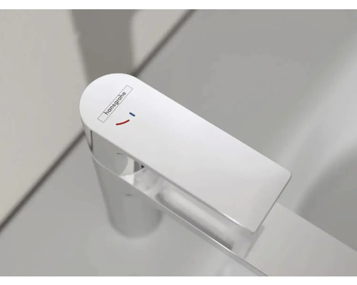 Sigla Hansgrohe pe robinet