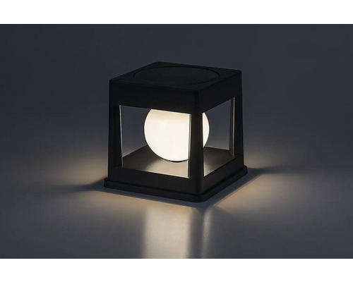 Lumină decorativă de exterior cu bec sferic